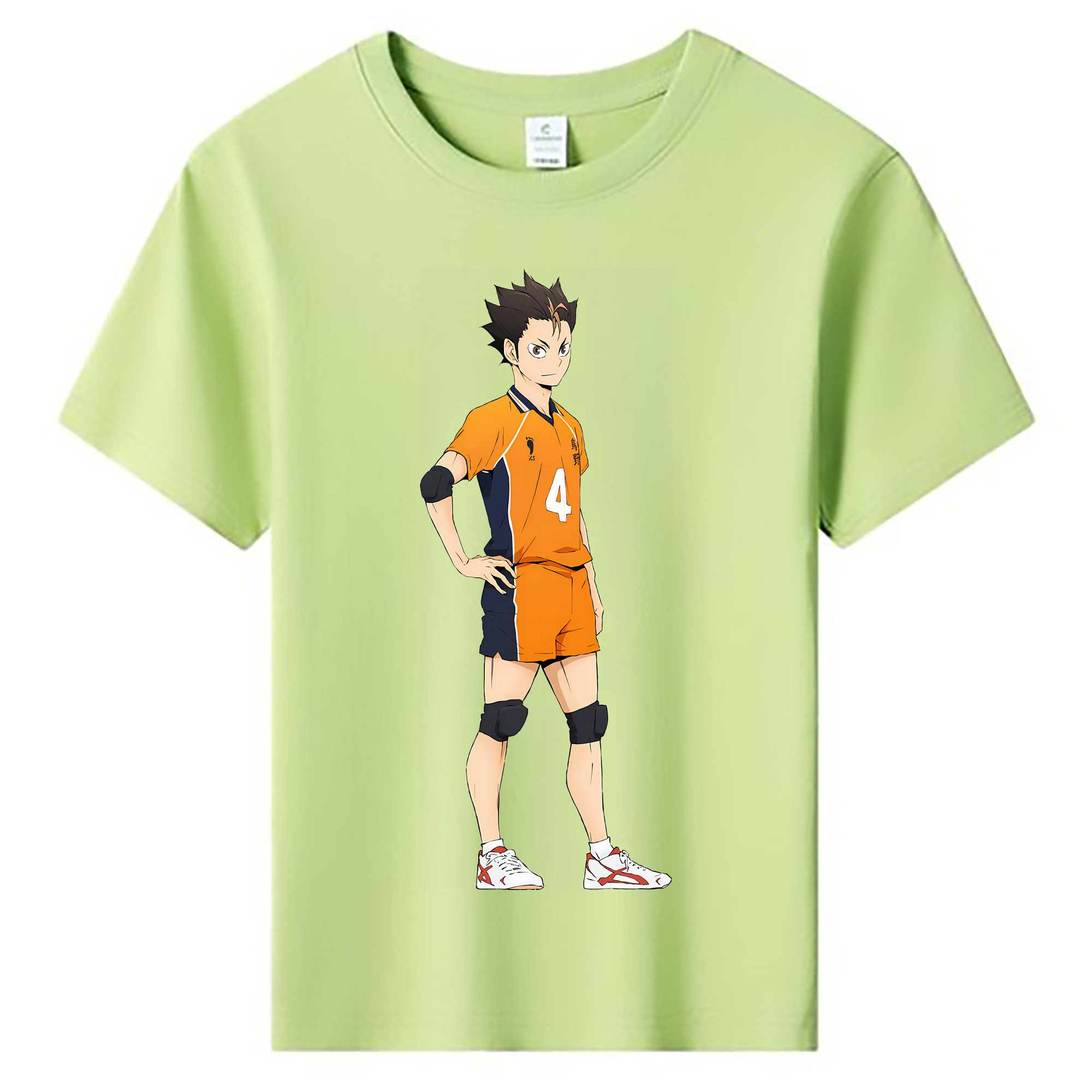 （画像用） ハイキュー!! Haikyu!! 綿100％キッズTシャツ（フロントプリント）